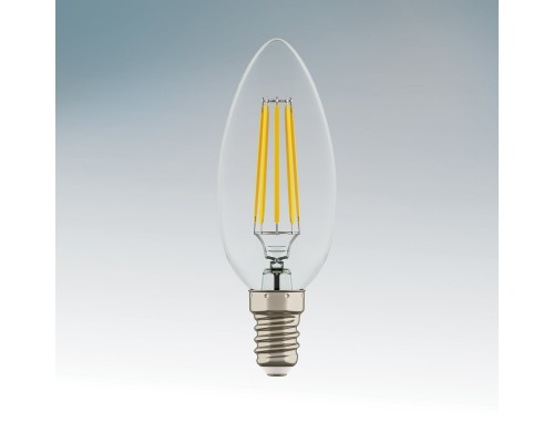 Лампа светодиодная свеча FILAMENT 5W E14 3000K 25572