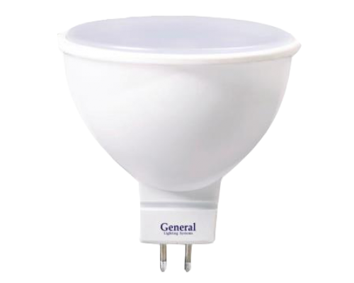 Лампа GLDEN-MR16-8W GU5.3 3000K 636100