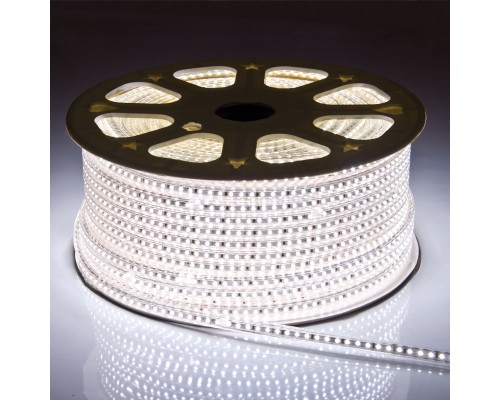 Светодиодная лента 220V SMD 3528 60LED 4,4W/m IP68 белая (м)