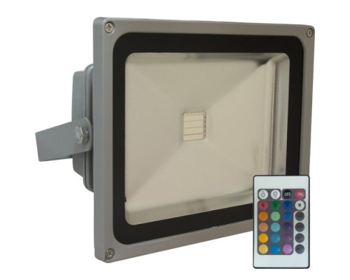 Прожектор светодиодный RGB 1*30W-FERON